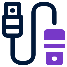 케이블 usb icon