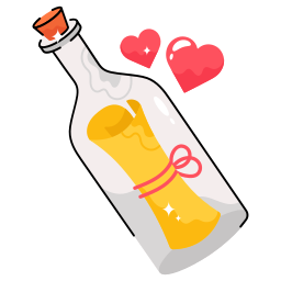 Message bottle icon