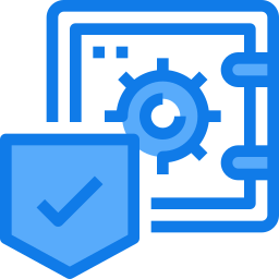 cassetta di sicurezza icona