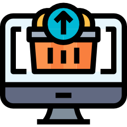 Online shop icon