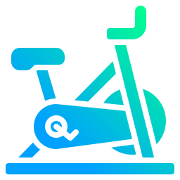 Stationary bike icon