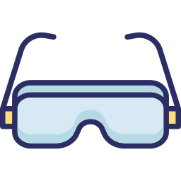 Virtual glasses icon