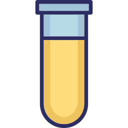 Test tube icon icon