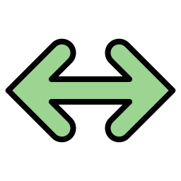 Double arrow icon