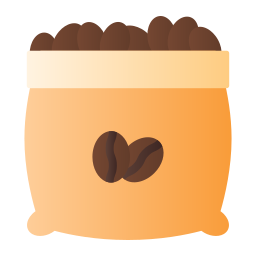 paquete de cafe icono