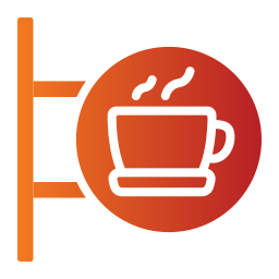 muestra de la cafetería icono