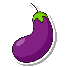 aubergine icoon