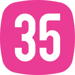 Thirty five icon