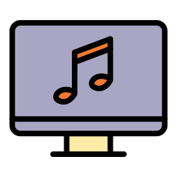 muziek apparaat icoon