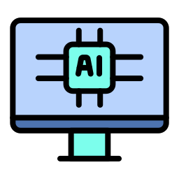 Processor chip icon