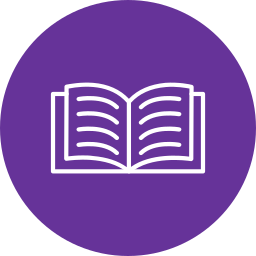 Reading book icon