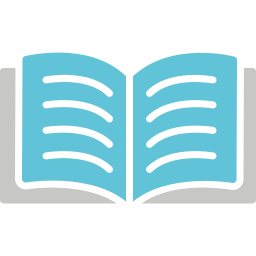 Reading book icon