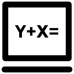 mathématiques Icône