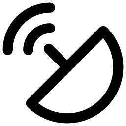 antenne satellite Icône