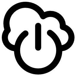 Cloud computing icon