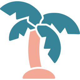 Palm leaf icon