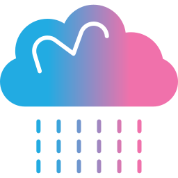 비가 오는 날씨 icon