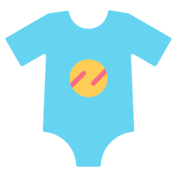 Baby rompers icon