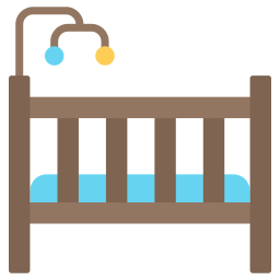 Детская кроватка иконка