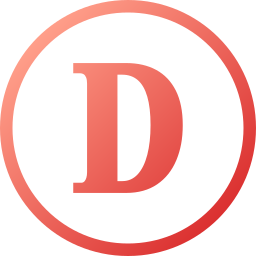 文字d icon