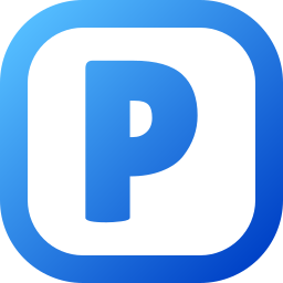 文字p icon