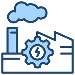 centrale électrique Icône