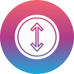 Up and down arrow icon