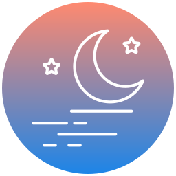 Clear night icon