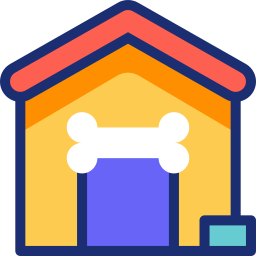 Dog house icon