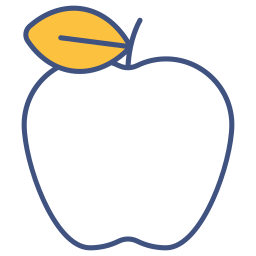 manzana icono