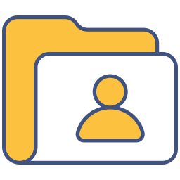 archivo de usuario icono
