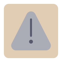 Alert sign icon