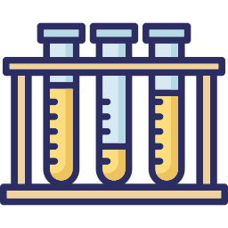 Test tubes icon