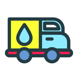 loodgieter vrachtwagen icoon