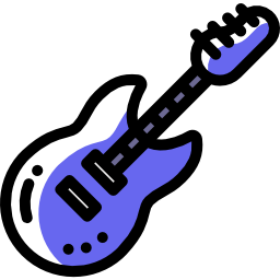 elektrische gitaar icoon