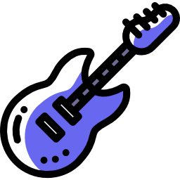 Electric guitar icon