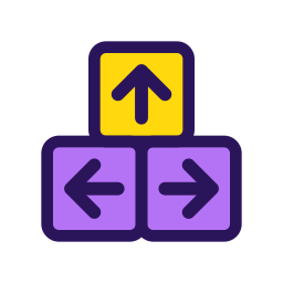 Arrow button icon