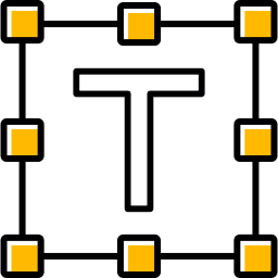 caja de texto icono