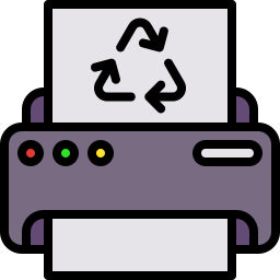 Recycled paper icon