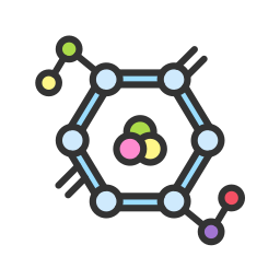 moléculas Ícone