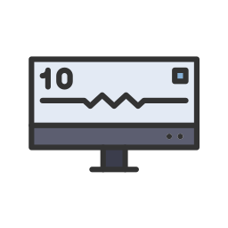 ecg-monitor icoon