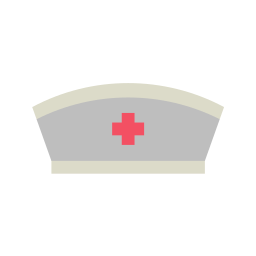 verpleegkundige cap icoon