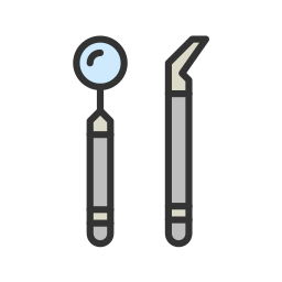 Dentist tools icon