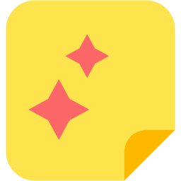 pegatina icono