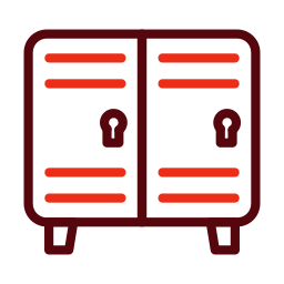 Locker room icon