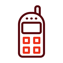 Cellular phone icon