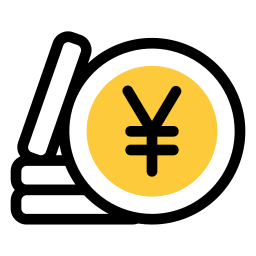 yen-valuta icoon
