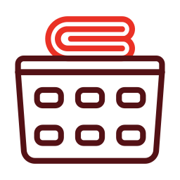 Laundry basket icon