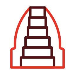 escada rolante Ícone