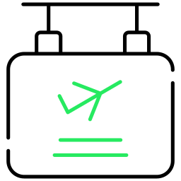 informacion de vuelo icono